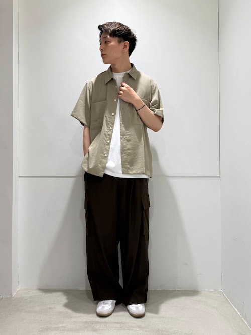 ソフトツイルWPKレギュラーカラーショートスリーブシャツ