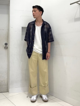 わかさまさん（メンズ・173cm）の夏コーディネート