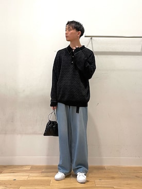 「HEYUMM」｜わかさまさん（メンズ・173cm）の冬コーディネート