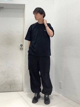 「Uiscel（ユイセル）のアイテム」を使った、わかさまさん（メンズ・173cm）の春コーディネート