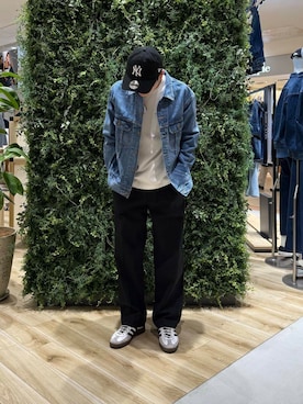 「Lee（リー）のアイテム（ジャケット/アウター）」を使った、わかさまさん（メンズ・173cm）の春コーディネート