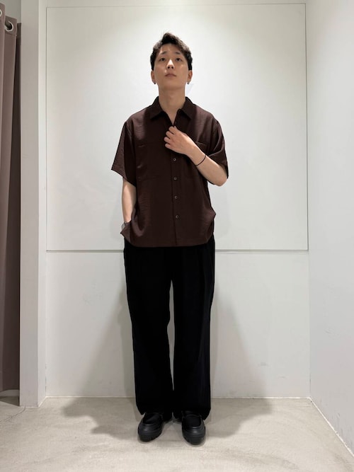 ソフトツイルWPKレギュラーカラーショートスリーブシャツ