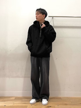 「HEYUMM」｜わかさまさん（メンズ・173cm）の冬コーディネート