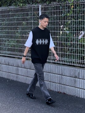 わかさまさん(メンズ・173cm)の夏コーディネート