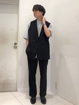 わかさまさん（メンズ・173cm）の春コーディネート