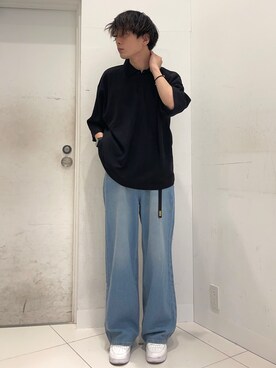 「HEYUMM」｜わかさまさん（メンズ・173cm）の春コーディネート
