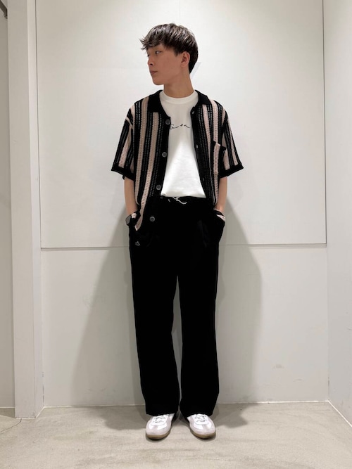 『UR TECH DRYLUXE』 リネンライクワイドパンツ