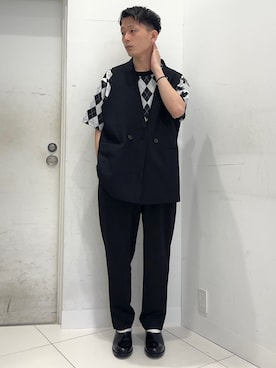わかさまさん(メンズ・173cm)の春コーディネート