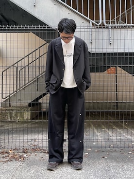 わかさまさん（メンズ・173cm）の秋コーディネート