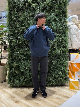 わかさまさん(メンズ・173cm)の冬コーディネート