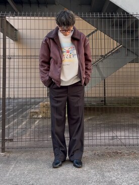 わかさまさん（メンズ・173cm）の秋コーディネート