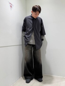 わかさまさん(メンズ・173cm)の春コーディネート