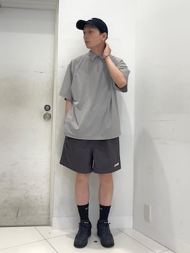 「Uiscel（ユイセル）のアイテム」を使った、わかさまさん（メンズ・173cm）の夏コーディネート