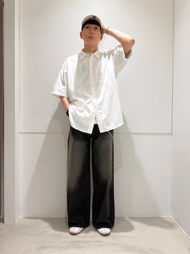 「ネコ」｜わかさまさん（メンズ・173cm）の春コーディネート