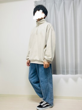「RUUBON（ルーボン）のアイテム」を使った、Sさん（骨格ウェーブ・メンズ・160cm）の冬コーディネート