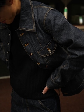 「APOCRYPHA.（アポクリファ）のアイテム（パンツ）」を使った、wakasugikaitoさん（メンズ・173cm）の冬コーディネート