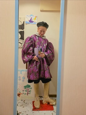 「アイテム（ハンチング/ベレー帽）」を使った、ramarama10242016さん（レディース・160cm）の秋コーディネート