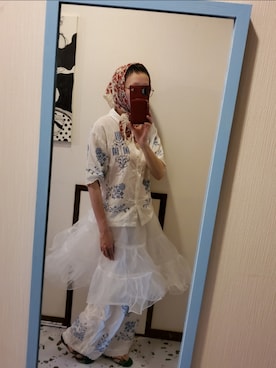 「アイテム（トップス）」を使った、ramarama10242016さん（レディース・160cm）の夏コーディネート