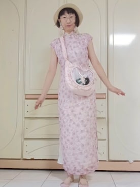 「無（ム）のアイテム」を使った、杜凌 🇹🇼さん（レディース・156cm）の冬コーディネート