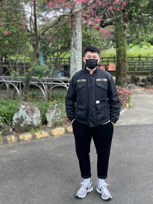 WTAPS MCジャケット WTAPS MC JACKET NYLON. OXFORD サイズ02 ネイビー 242TQDT