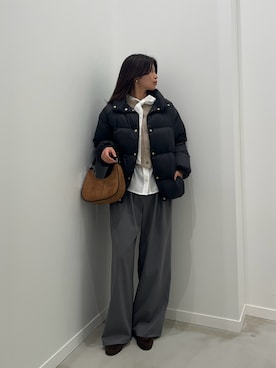 「アイテム（その他シューズ）」を使った、そらさん（レディース・160cm）の冬コーディネート