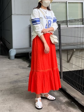 そらさん（レディース・160cm）の春コーディネート