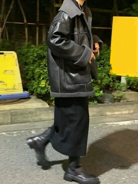 そらさん（レディース・160cm）の冬コーディネート