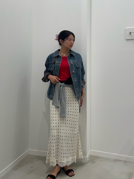 そらさん（レディース・160cm）の夏コーディネート