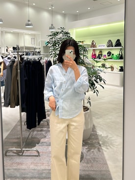 「カシュクール」｜そらさん（レディース・160cm）の春コーディネート