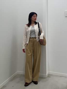 「fredy emue（フレディエミュ）のアイテム」を使った、そらさん（レディース・160cm）の春コーディネート