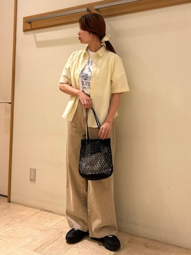 「スニーカー好きと繋がりたい」｜そらさん（レディース・160cm）の夏コーディネート