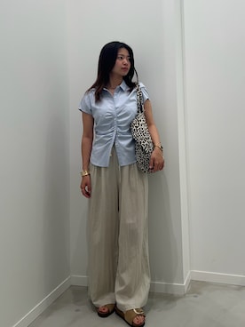 そらさん（レディース・160cm）の夏コーディネート