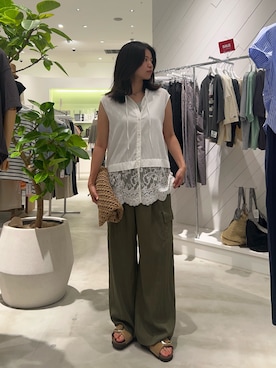 そらさん（レディース・160cm）の夏コーディネート