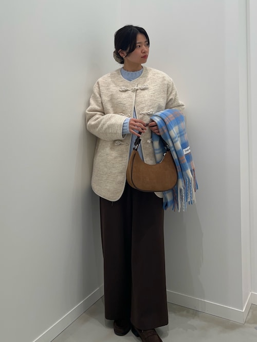 セール】圧縮ニットチャイナコート（その他アウター）｜fredy emue