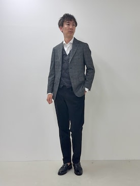 Nicolas Tanakaさん(メンズ・181cm)の秋コーディネート