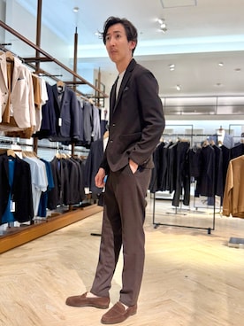 Nicolas Tanakaさん（メンズ・181cm）の秋コーディネート