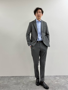 Nicolas Tanakaさん（メンズ・181cm）の冬コーディネート