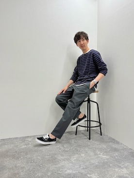 BERNARD ZINSベルナールザンス コットンパンツ　BRUCE チノパン 中古・古着通販】BERNARD ZINS (ベルナール ザンス) BRUCE