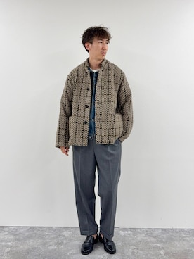Nicolas Tanakaさん（メンズ・181cm）の秋コーディネート