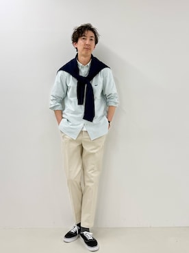 Nicolas Tanakaさん(メンズ・181cm)の冬コーディネート