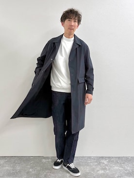 Nicolas Tanakaさん(メンズ・181cm)の冬コーディネート