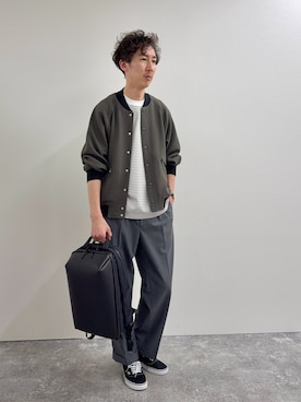 Nicolas Tanakaさん（メンズ・181cm）の春コーディネート