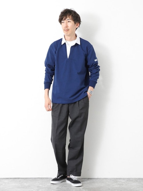 セール】【BARBARIAN/バーバリアン】別注8ozラガーシャツ 25AW