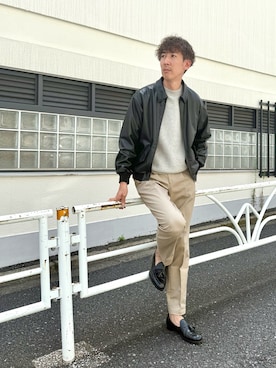 Nicolas Tanakaさん(メンズ・181cm)の秋コーディネート