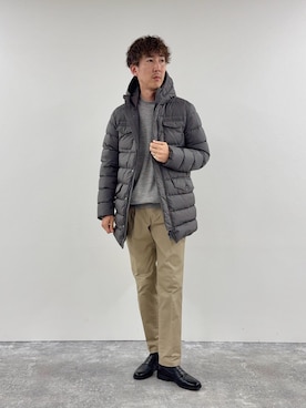 「NOLLEY’S（ノーリーズ）のアイテム」を使った、Nicolas Tanakaさん（メンズ・181cm）の秋コーディネート