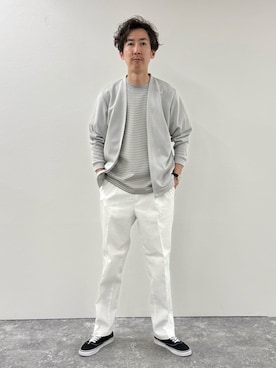 Nicolas Tanakaさん（メンズ・181cm）の春コーディネート