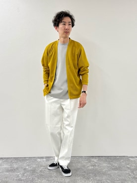 Nicolas Tanakaさん（メンズ・181cm）の春コーディネート