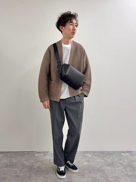 Nicolas Tanakaさん(メンズ・181cm)の春コーディネート