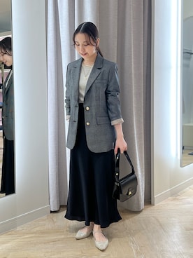 「ノーリーズ」｜とーこさん（レディース・152cm）の秋コーディネート