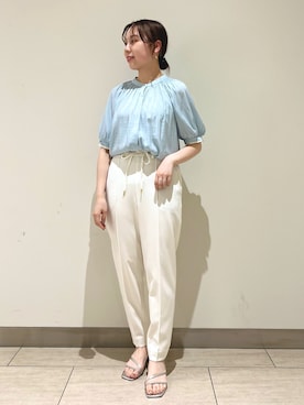 「ノーリーズ」｜とーこさん（レディース・152cm）の夏コーディネート